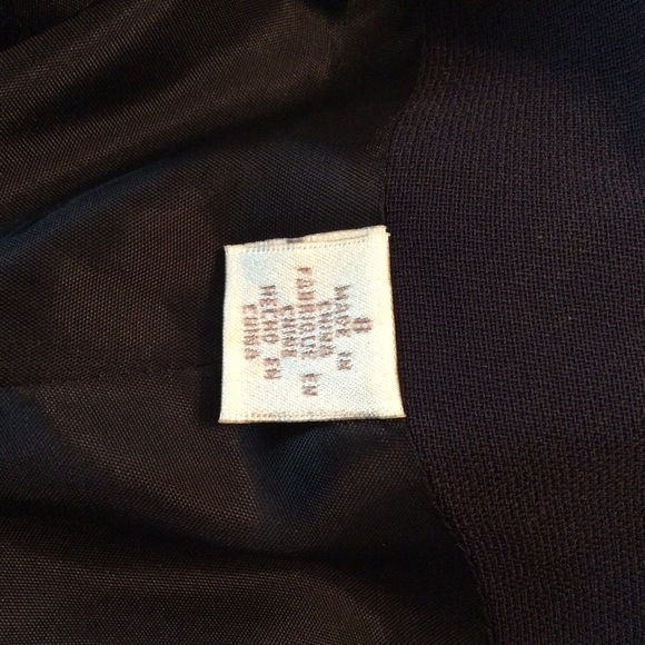 Petite Sophisticate❤️ Powder Blue/ Navy suit sz 8 - Picture 6 of 7